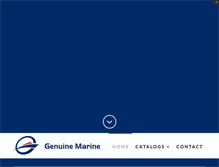 Tablet Screenshot of genuinemarine.us